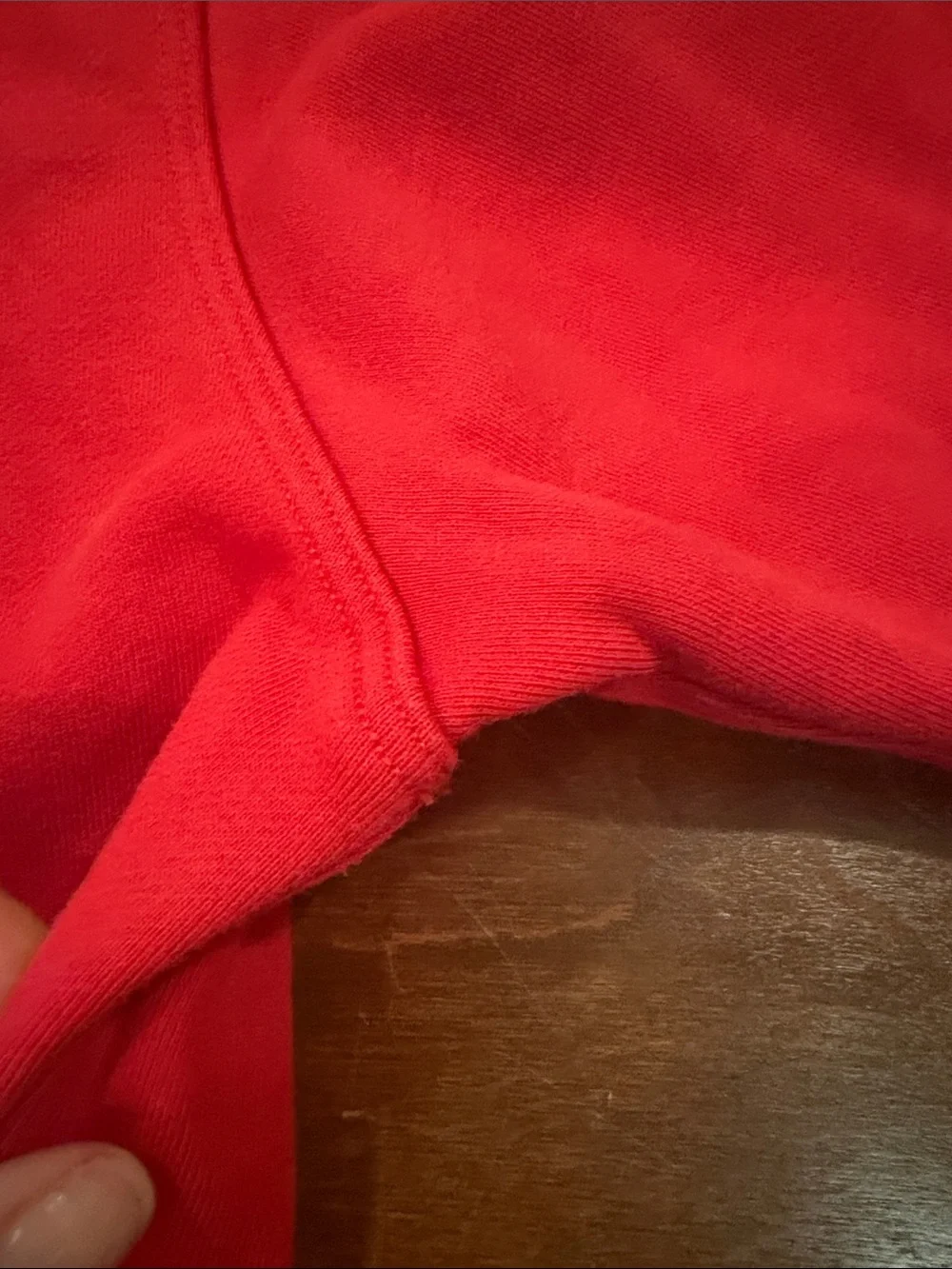 Lululemon Red Crewneck Sweatshirt
